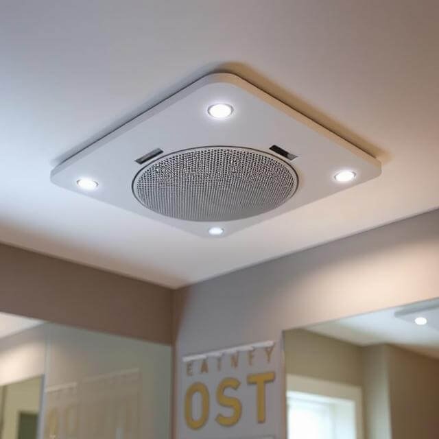 Best Bathroom Exhaust Fan with Bluetooth Speaker