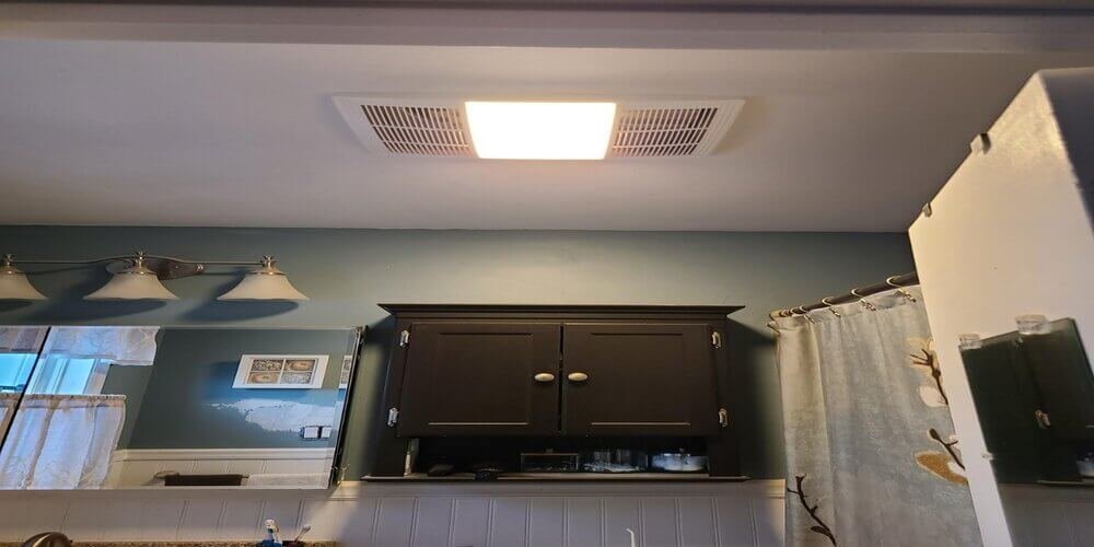 How to Install A new bathroom Exhaust Fan Without Attic Access